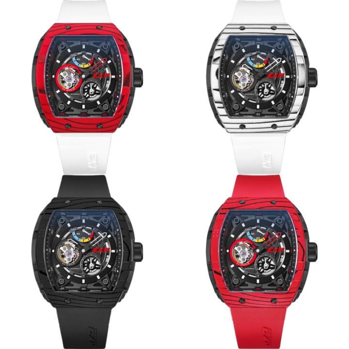 JAM TANGAN EXPEDITION 6782 / E 6782 / E6782 AUTOMATIC CARBON TITANIUM LIMITED EDITION ORIGINAL GARAN