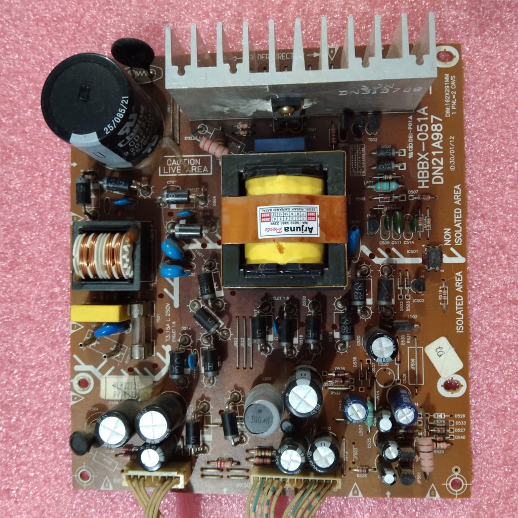 PSUPLM 32T25 power supplay tv led polytron 32t25