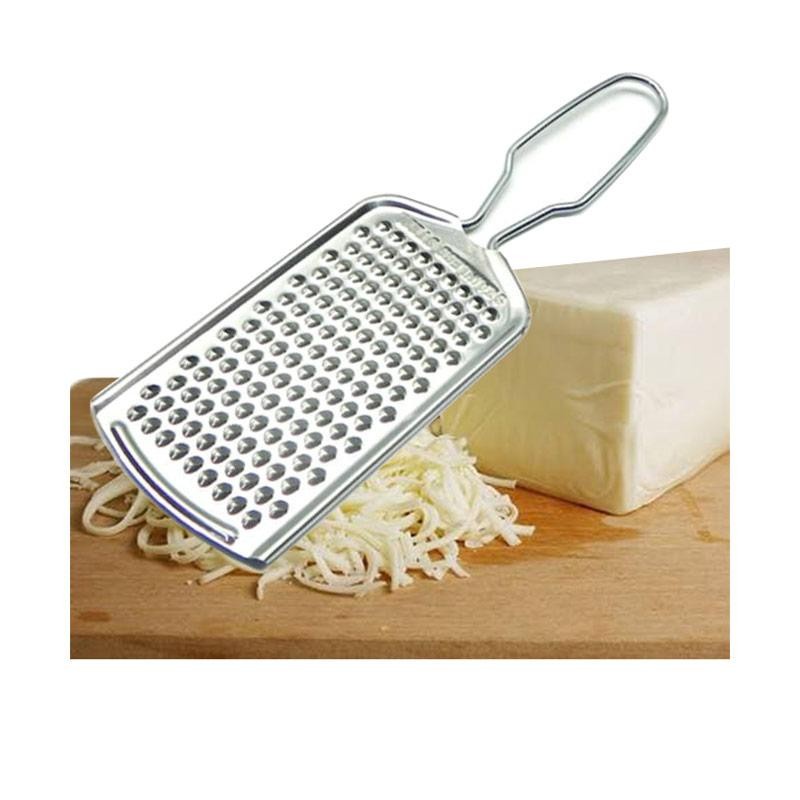 Alat Parut Keju Cheese Grater Garnish Stainless Steel Parutan Taburan Kue Cake Serbaguna Pala Kitchen Tools Stuff Equipment Multipurpose Scrape Scraper Decor Memasak Coklat Chocolate Masak Dapur Peralatan Perlengkapan Murah Termurah Grosir Prakarya Malang