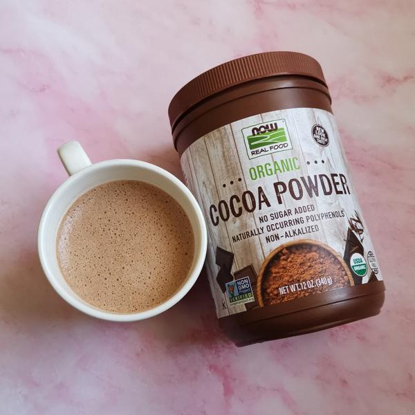 

Now Real Food Organic Cocoa Powder No Sugar Added 340 Gram