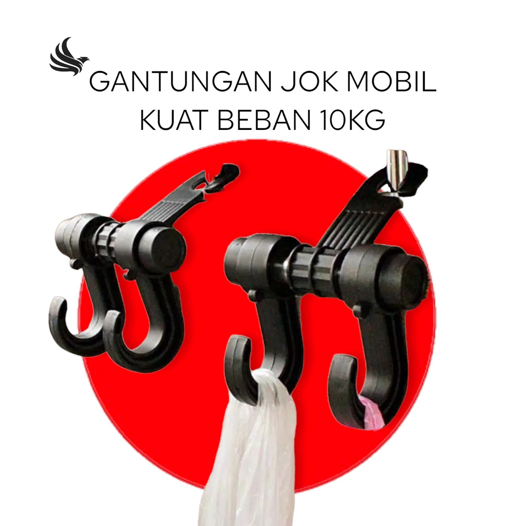 Indoholic CL Gantungan Jok Mobil Universal Gantungan Mobil Belakang Jok Car Seat