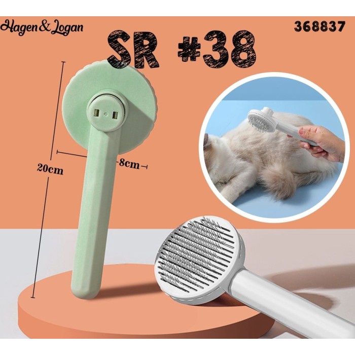 Sisir Grooming Kucing Anjing SR 38