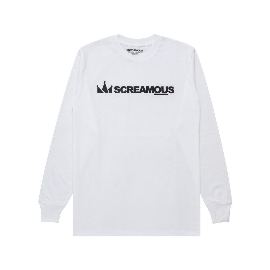 Screamous T-Shirt Longsleeves LEGEND ON BLACK | T-Shirt pria | T-Shirt wanita | T-Shirt oversize | T