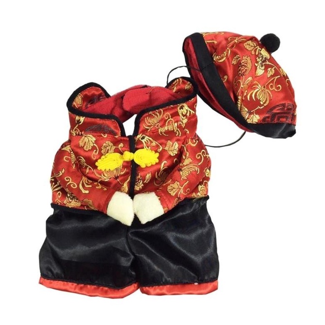 Baju Imlek Untuk Anjing Dan Kucing Jantan Type B