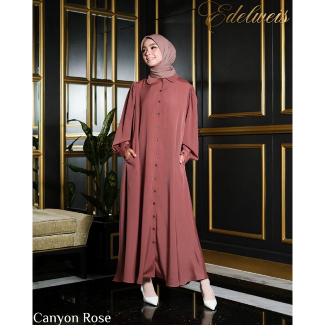 Edelweis dress by Aden hijab (READY STOCK)