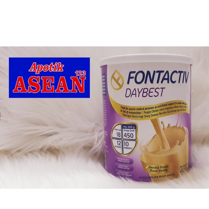 FONTACTIV DAYBEST RASA VANILLA FLAVOUR ISI 400GR