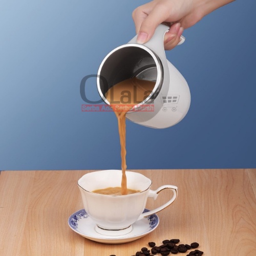 ( OJE ) GELAS ADUK OTOMATIS MUG TUTUP UNIK AUTOMATIC MAGNETIZED STIRRING CUP 380ml TM-JY101
