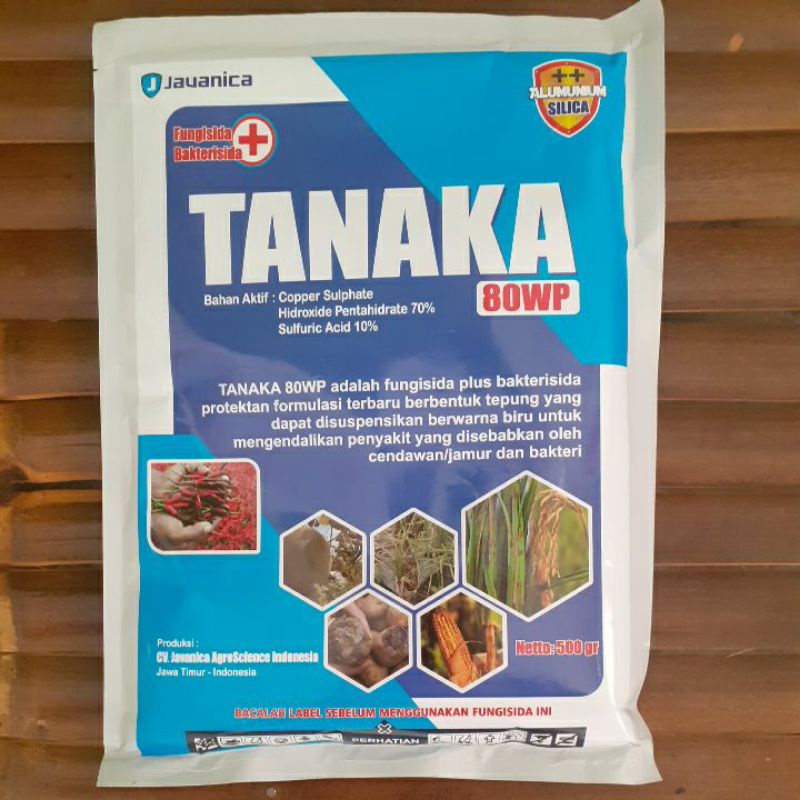FUNGISIDA/BAKTERISIDA TANAKA 80WP 500grm