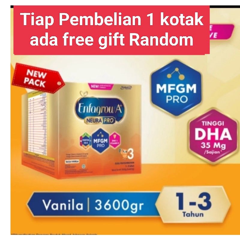 Enfagrow 3 Vanila 3600gr