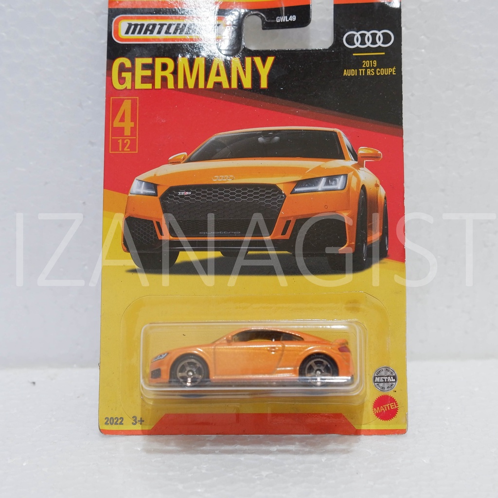 Matchbox Germany Audi TT RS Coupe