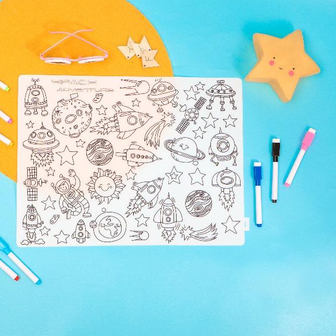 

Pasti Ada ✽ Mewarnai edukatif OKDOODLE Bisa Dihapus dan Anti Air , dari singapore'
