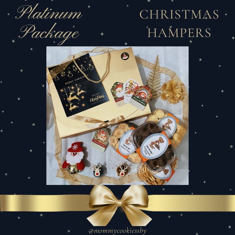 

READY Hampers Natal Surabaya Cookies Hamper Bingkisan natal Kue Hadiah Christmas PAKET PLATINUM