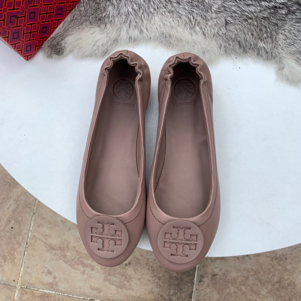 [Instant/Same Day] Original TB STB01  Ori  Sheepskin ladies flat shoes flat shoes  xie