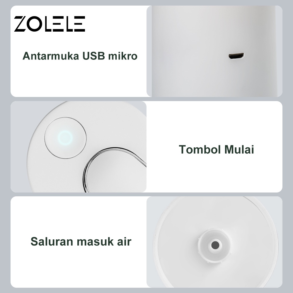 Xiaolang Water Pump, ZOLELE Dispenser Air Listrik, Pompa Air Galon Lipat, Dispenser Air Isi Ulang Nirkabel, Pompa Air Listrik Portabel