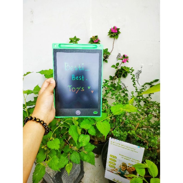 LCD writing tablet. papan tulis LCD