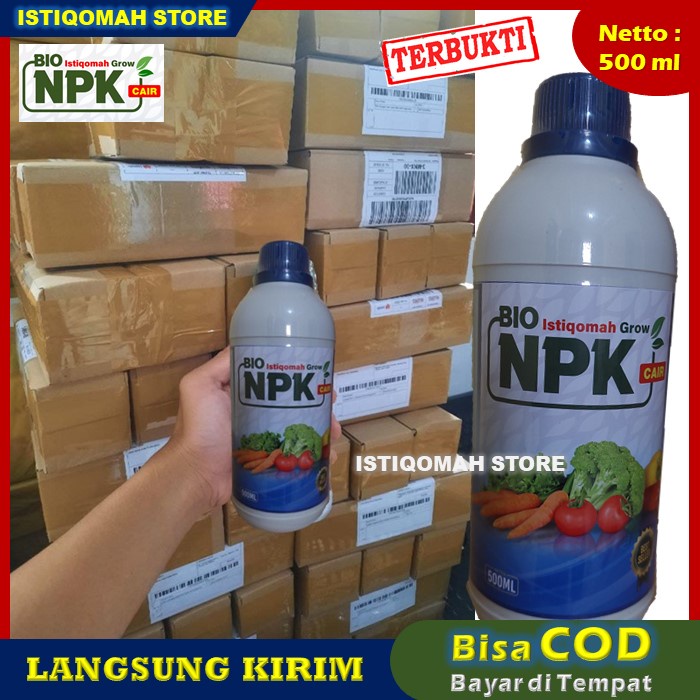 ISTIQOMAH GROW 500ML Obat Pelebat Anakan Padi Bobot Berat dan Besar Tahan Musim Hujan, Pupuk Organik Cair Melebatkan Anakan Padi Membesarkan Padi dan Padi Lebih Berat, Pupuk Penambah Bobot Padi Terbaik Melebatkan Padi Paling Bagus Manjur