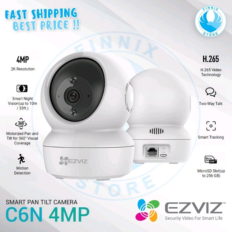 KAMERA CCTV WIFI EZVIZ C6CN/C6N 1080P (CS.CV246) WHITE
