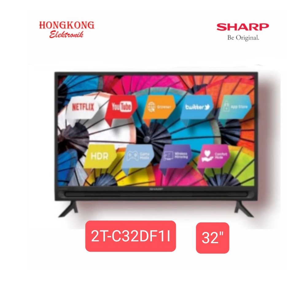 SHARP | 2T-C32DF1I Aquos 32 Inch Smart TV