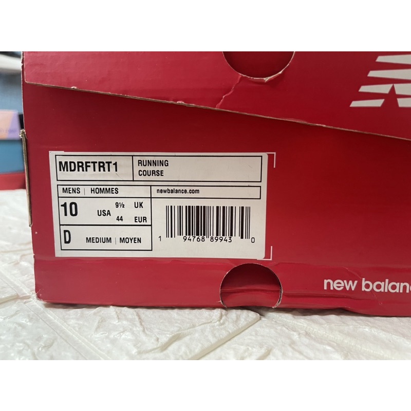 Sepatu Pria Running New Balance Size 44 Insole 28 Cm