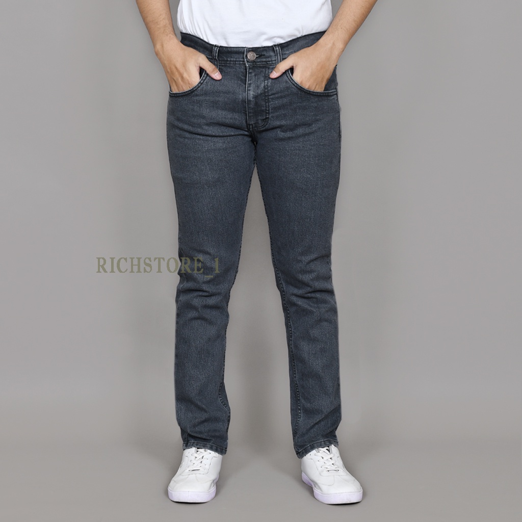 Celana jeans pria / celana jeans slimfit / jeans skinny / celana jeans panjang / jeans rich