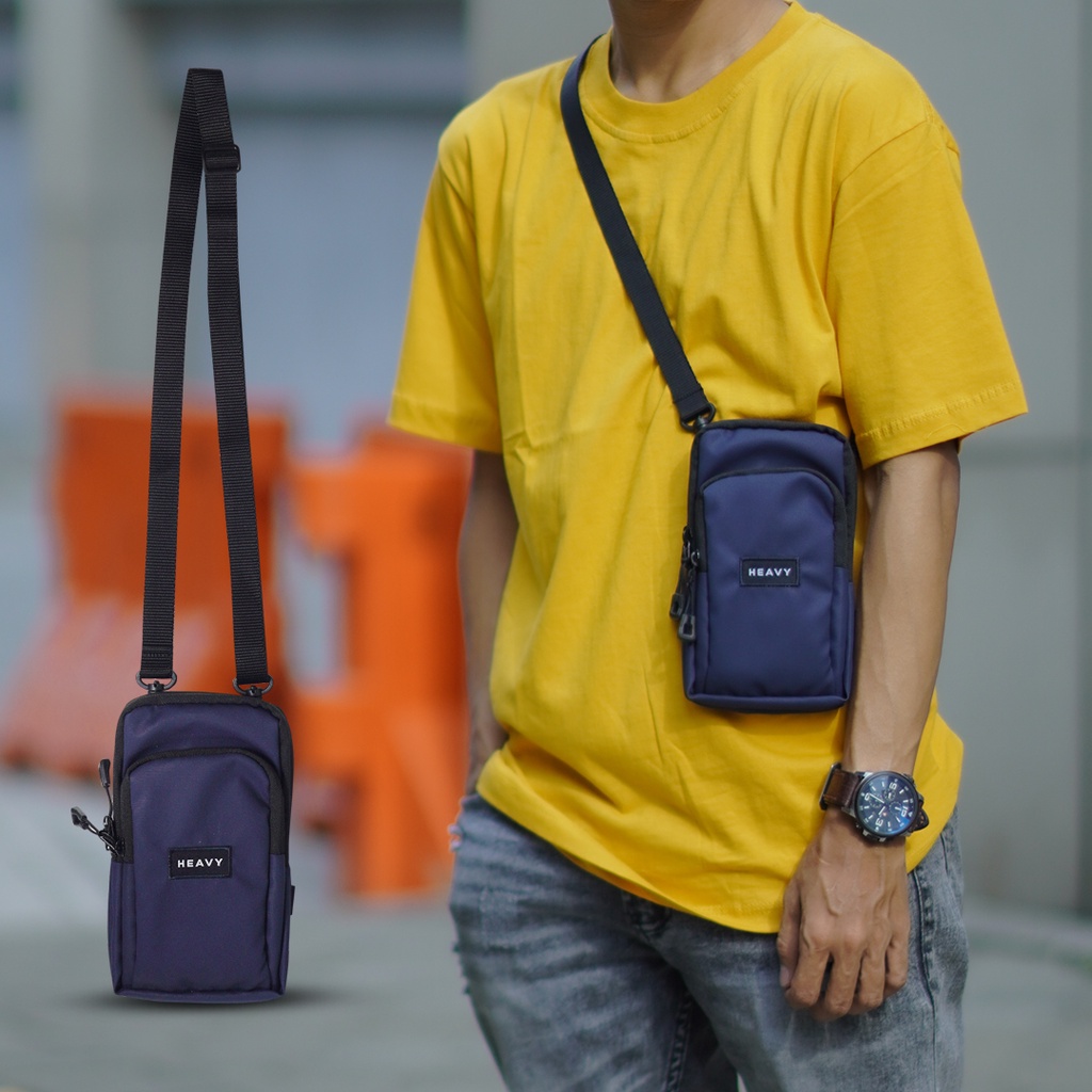 Tas Selempang Hp Pouch Handphone Heavy Premium Bag