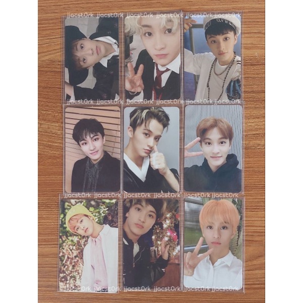 photocard mark lee, mark mfal, mark irregular, mark neozone t ver, mark regulate, mark topi kuning, 