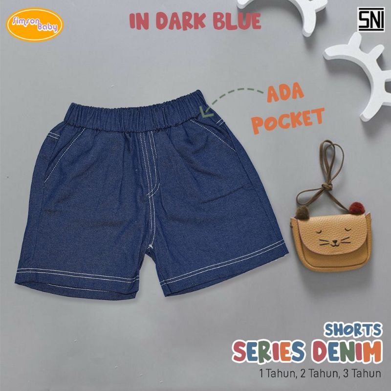 Celana Jeans Pendek Denim Simson