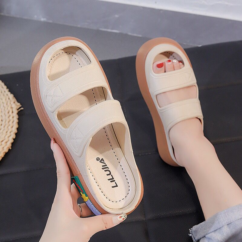 TOPGROSIR TG1647 Sandal Slop Wanita Import Model Tali 2