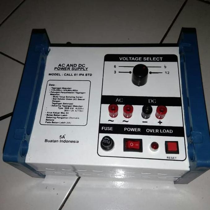 catu daya 5A / power supply 5 amper