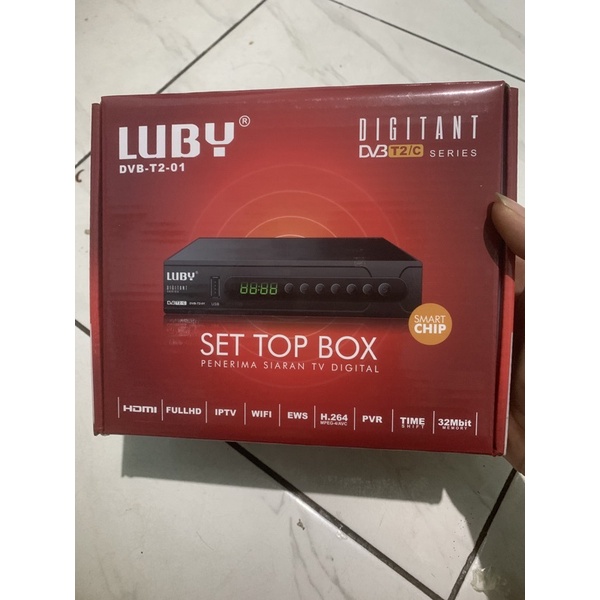 Set Top Box LUBY DVB T2 Tv Analag To Digital - STB Digital