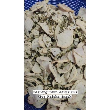 

Basreng Daun Jeruk Original//1/4 kg 1/2 kg, 1 kg Cemilan Teman Makan