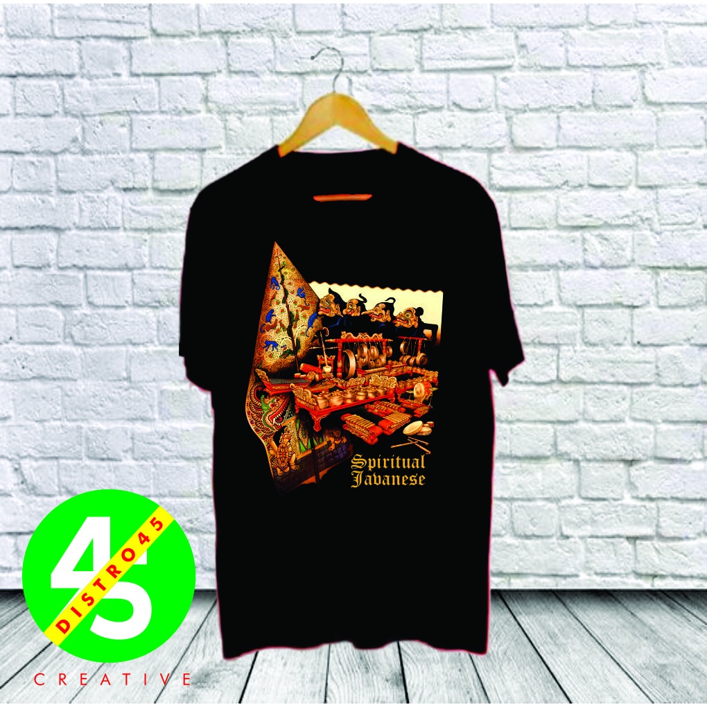 Kaos Gamelan Jawa Spiritual Javanese / Baju Distro Gamelan Jawa Murah / T shirt Gamelan Jawa Terbaru