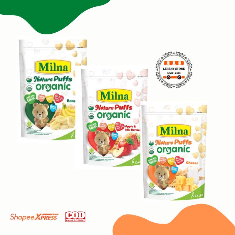 MILNA NATURE PUFFS ORGANIC