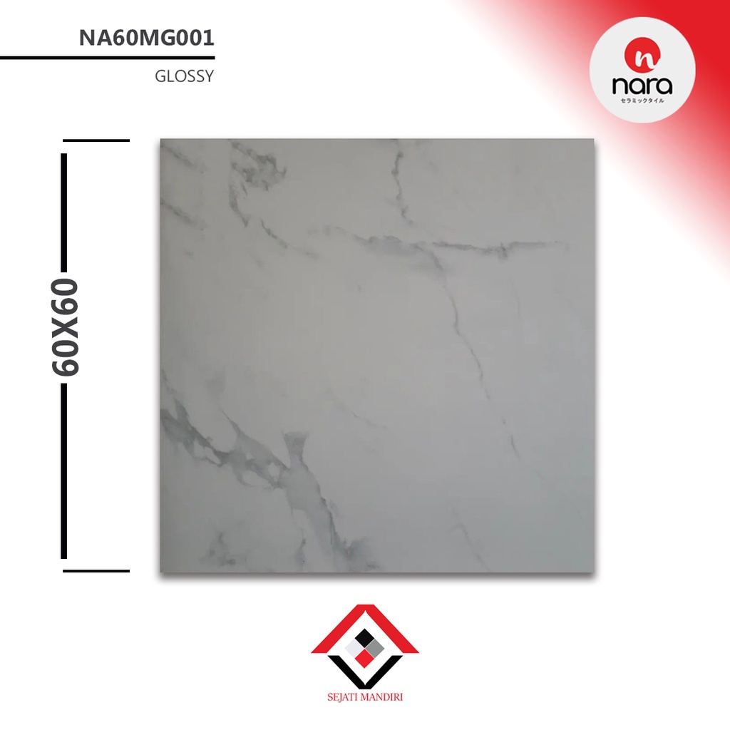 granit 60x60 - motif marmer - nara NA60MG001