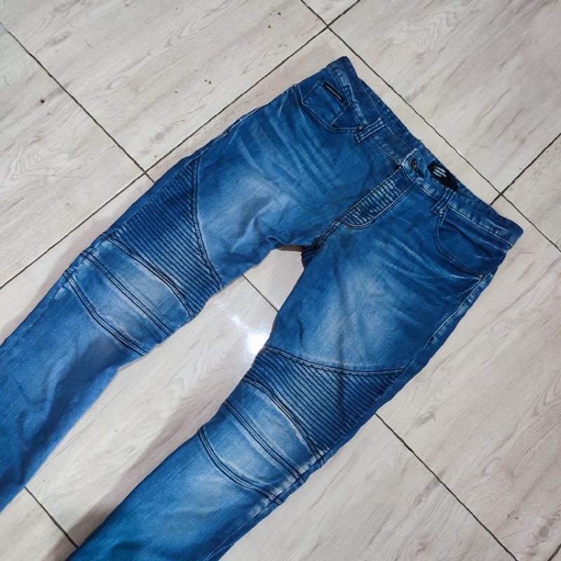 CODES COMBINE BIKERS STRETCH JEANS PRIA