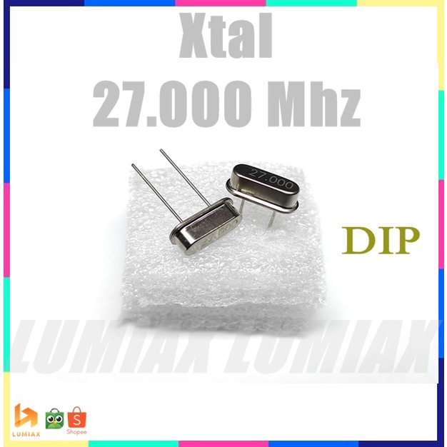 Crystal Oscillator 27MHz Low Profile 27 MHz 27.000mhz 27000 MHz 49S DIP