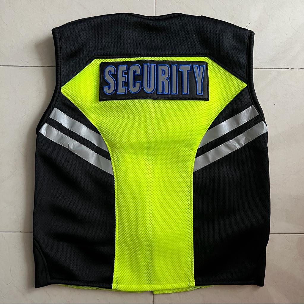 SKD Rompi Polisi | Rompi Security | Rompi Security Terbaru | DOUBLEMESH | Tebal | Rompi Satpam untuk Pria-Wanita Vest SECURITY/SATPAM/POLISI/POLOS/TOURING Size XXXL BAHAN DOUBLE MESS