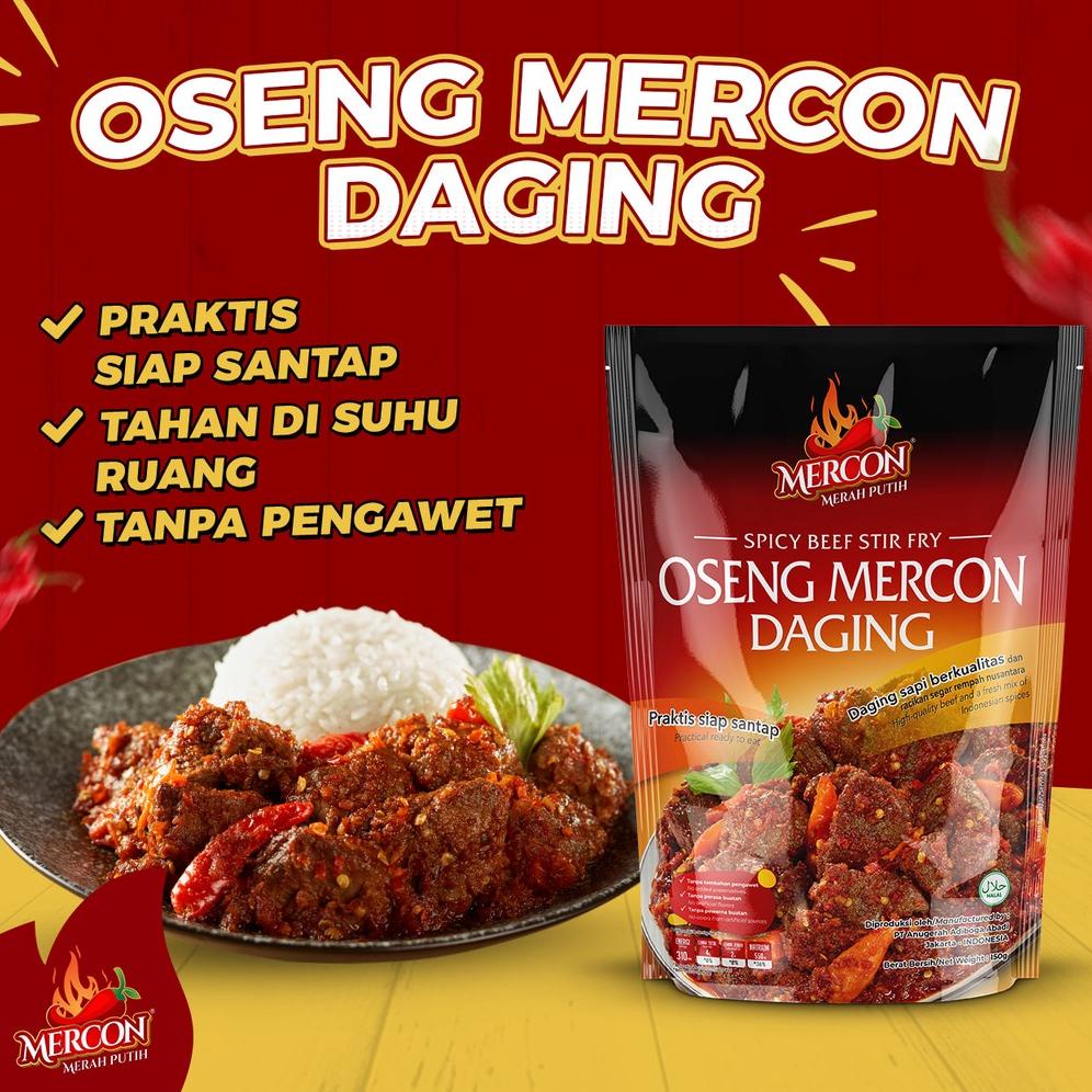 

5.5 FLASH SALE Mercon Merah Putih - Satuan || Oseng Mercon Daging