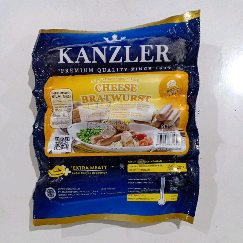 

KANZLER sosis chesse bratwurst