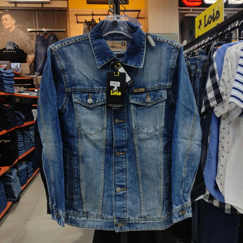 lois jaket jeans pria new arrival