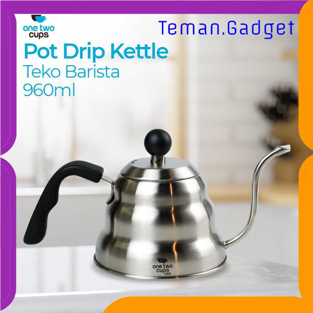 TG - DPR One Two Cups Coffee Maker Pot Drip Kettle Teko Barista 960ml - V60