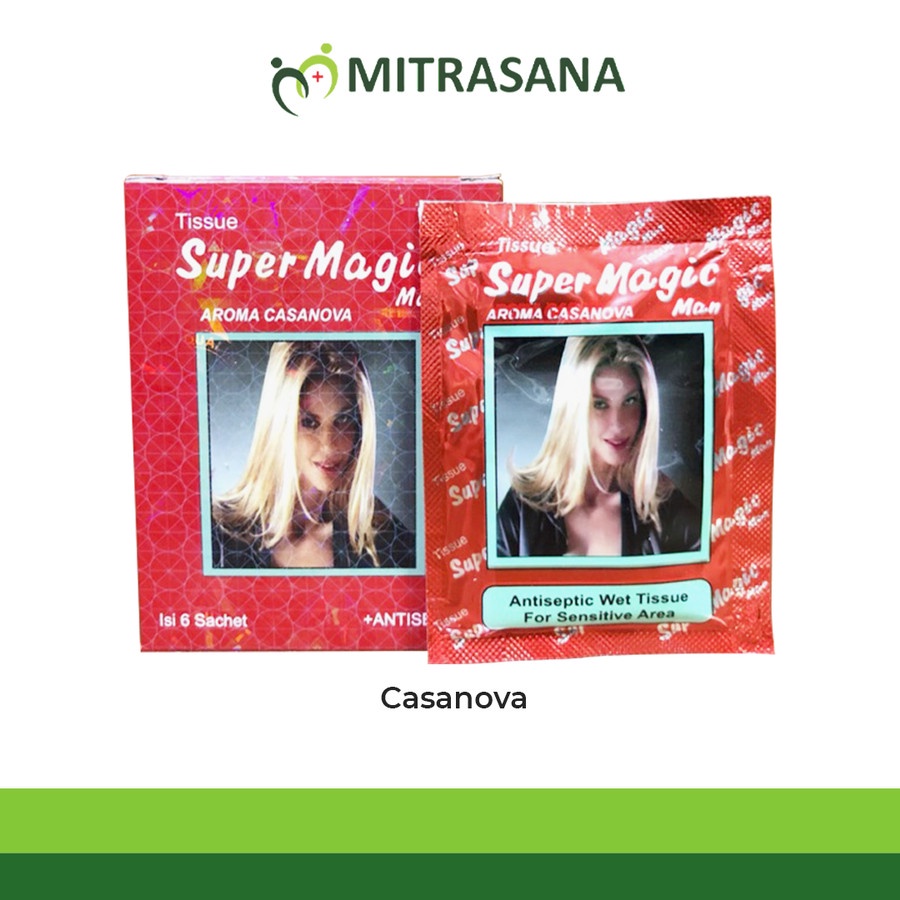 Tissue Super Magic Man - Packaging Aman