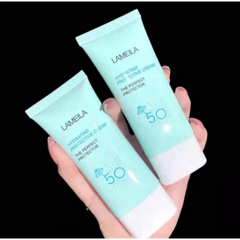 Sunblock wajah Lameila 3060 SPF 50 cream sunblock berkualitas