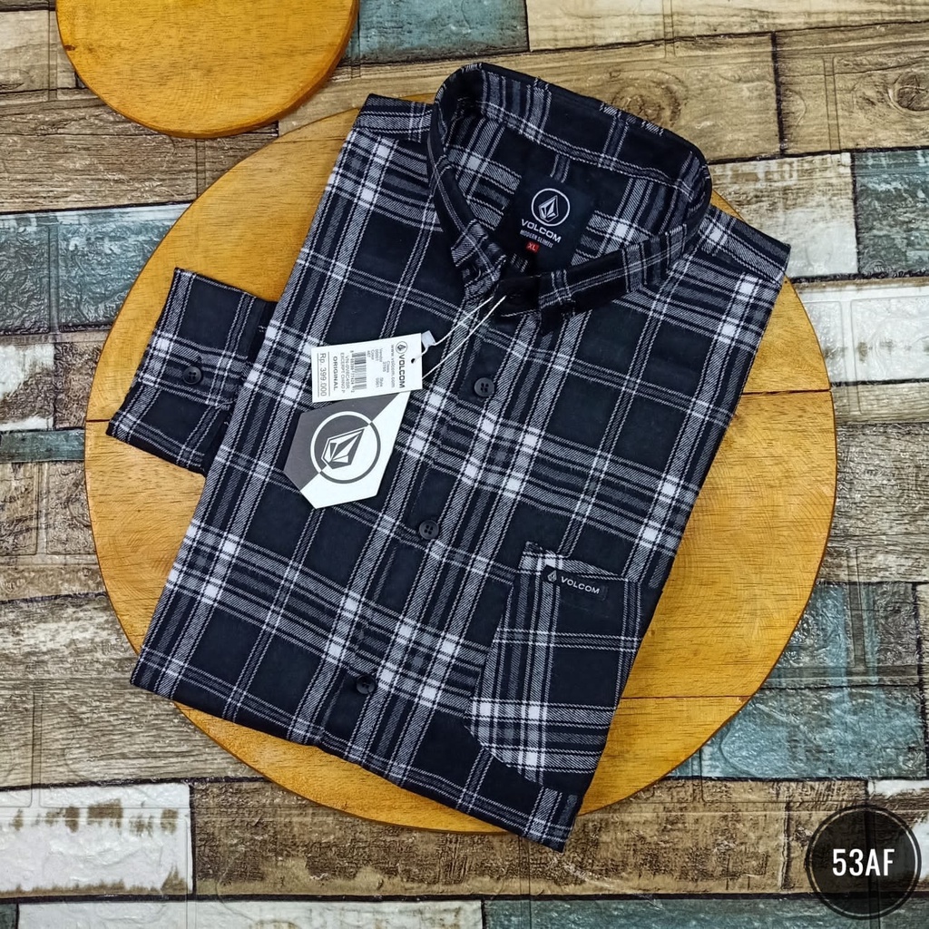 Kemeja Pria Lengan Panjang Model Slimfit - Kemeja Flanel  (TB 06)