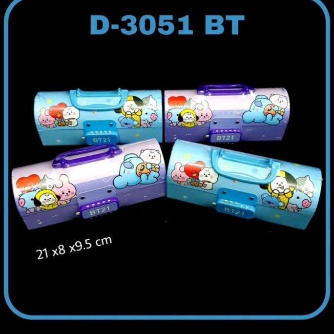 

0mTempat Pensil Kotak Pensil Unicorn/ BTS Kode Model Tas d3051