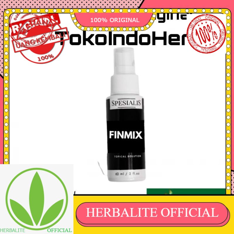 100% ORIGINAL FINMIX HAIR SERUM FINMIX SPESIALIS RAMBUT ORIGINAL ATASI RAMBUT RONTOK PENUMBUH RAMBUT