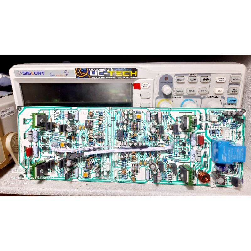 DRIVER POWER AMPLIFIER MBS-BTL BRIDGE DILENGKAPI LIMITER