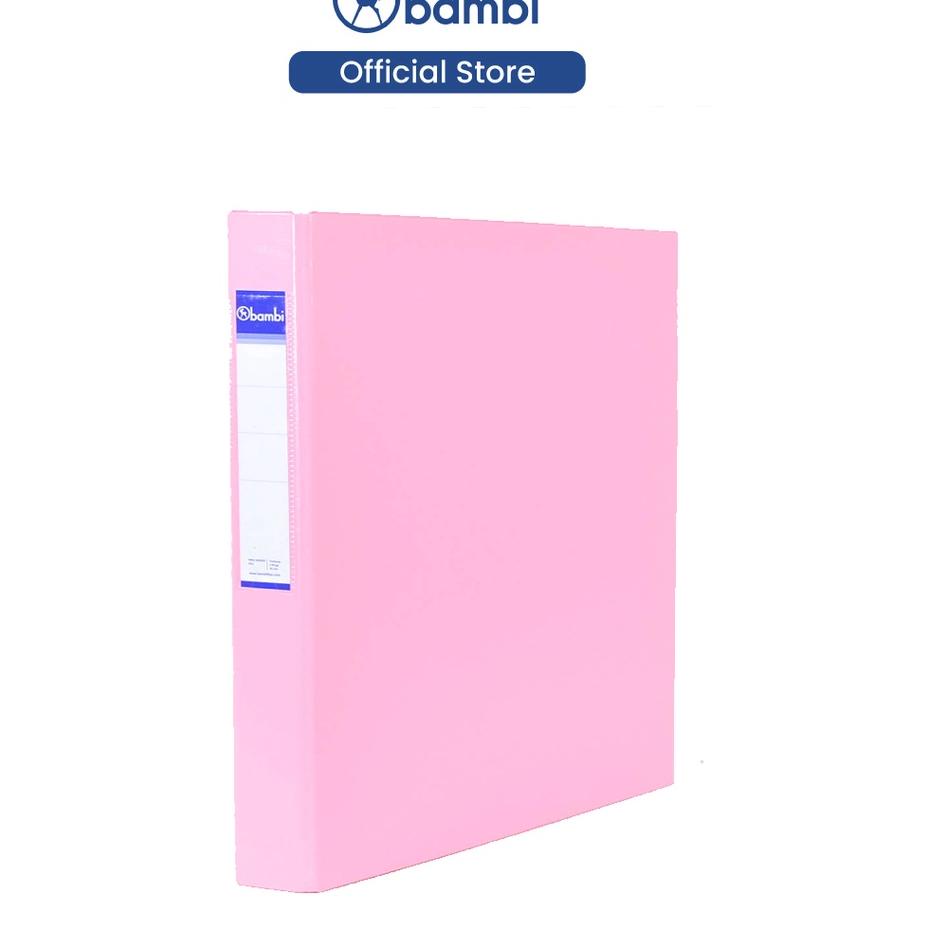 

Serbu Obral Bambi Ring Binder D-Type 3 Ring A4 mekanik 25 mm - 2131