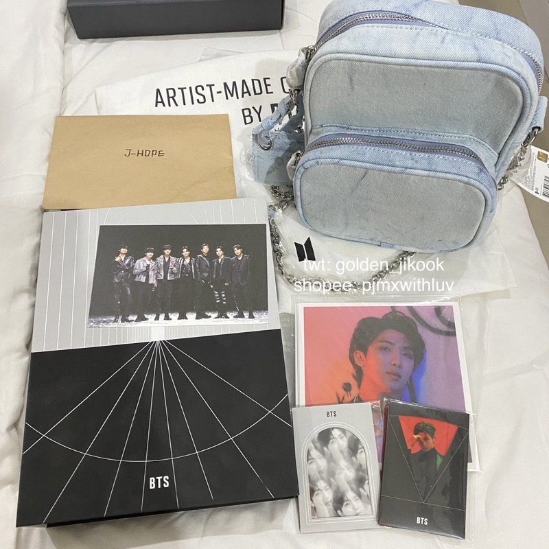 [BOOKED] BTS JHOPE MINI BAG SIDE BY SIDE | BTS ARTIST MADE COLLECTION + MOTS CONCEPT BOOK