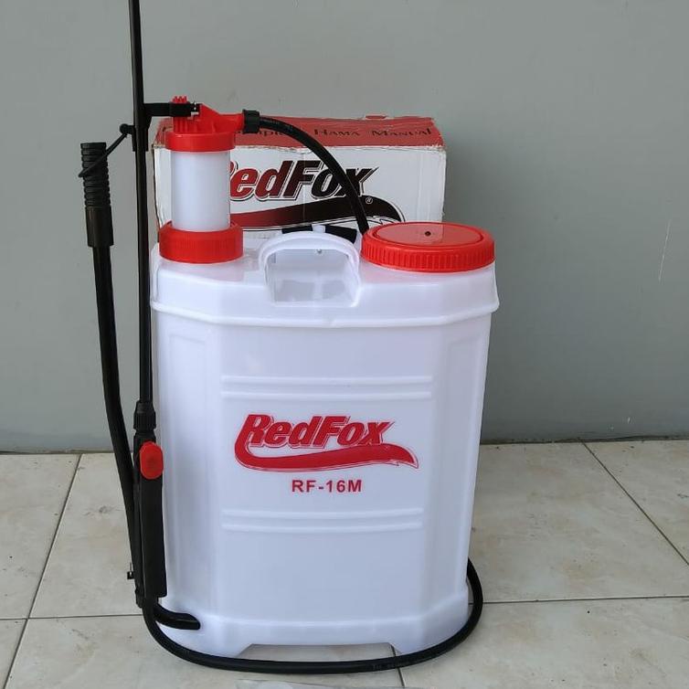 PROMOSI  2.2 BISA COD Redfox Pompa Semprot Hama Manual 16 L Tengki/Tangki Semprot Hama Pompa Solo RF